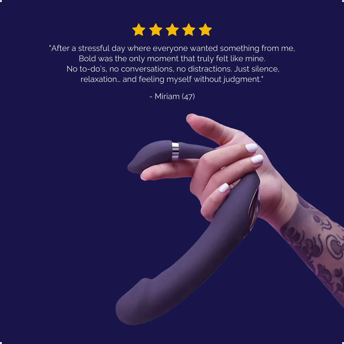 Stress Reset Vibrator - Bold