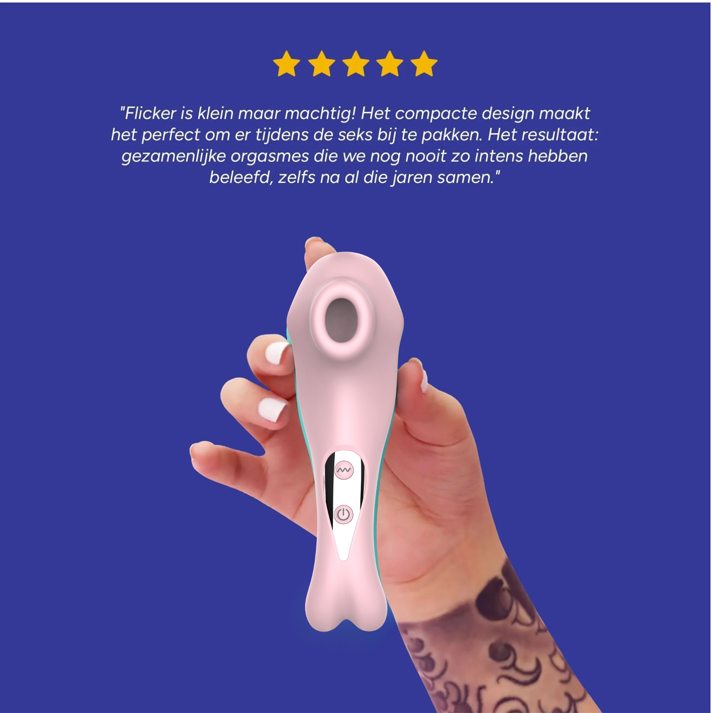 Sensatie Puls Vibrator – Flicker
